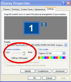 Screen Resolution